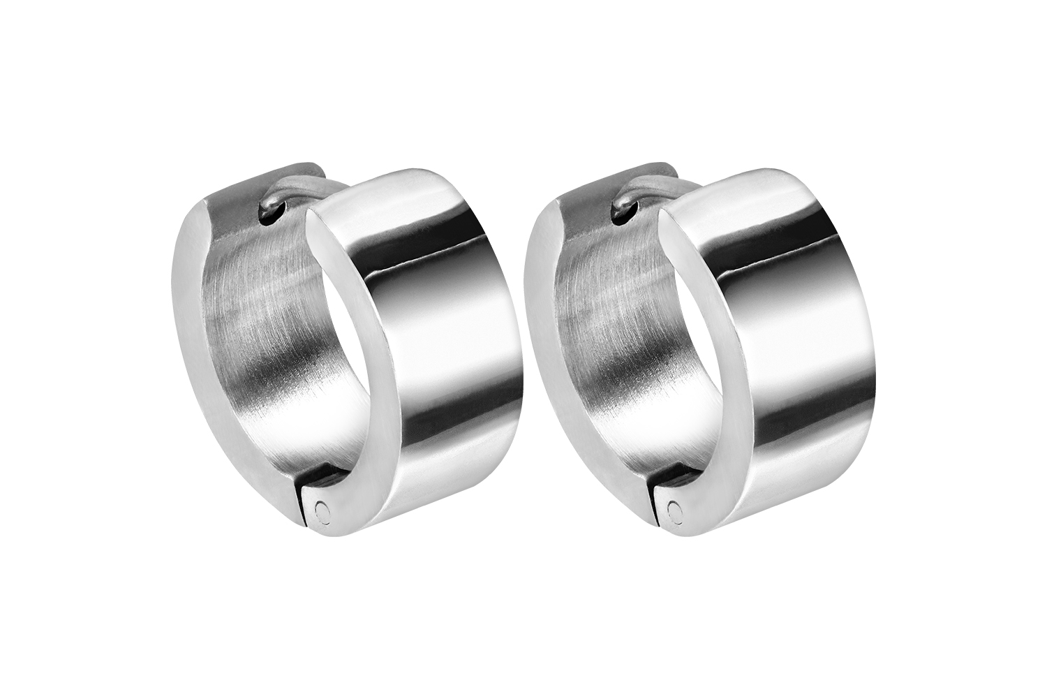 Chirurgenstahl Creolen ABGERUNDET von Piercingline